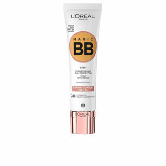 Crème Make-up Basis L\'Oreal Make Up Magic Bb Medium Dark Spf 10 30 ml