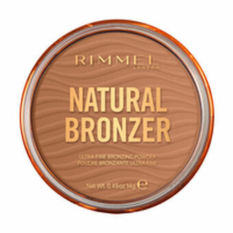 Compacte Bronspoeders Rimmel London Natural Bronzer Nº 002 Sunbronze