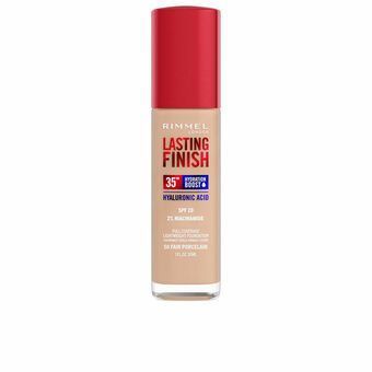 Crème Make-up Basis Rimmel London Lasting Finish Nº 050 Fair Porcelain Spf 20 30 ml