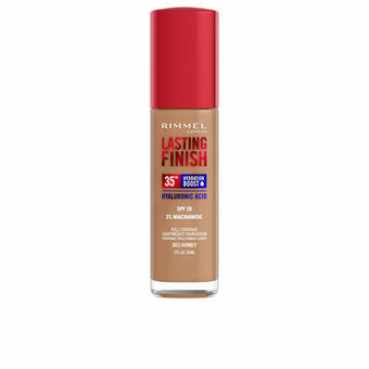 Vloeibare Foundation Rimmel London Lasting Finish Nº 303 Honey Spf 20 30 ml