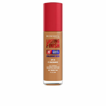 Crème Make-up Basis Rimmel London Lasting Finish Nº 407 Warm Tan Spf 20 30 ml