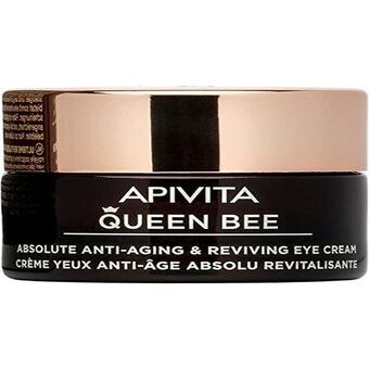 Anti-Veroudering Crème voor Ooggebied Apivita Queen Bee Vitaliserende (15 ml)