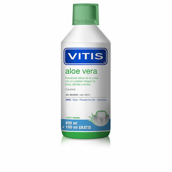 Mondwater Vitis   Munt Aloë Vera 500 ml