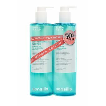 Gezichtsreinigingsgel Sensilis Purify Essential 2 x 400 ml