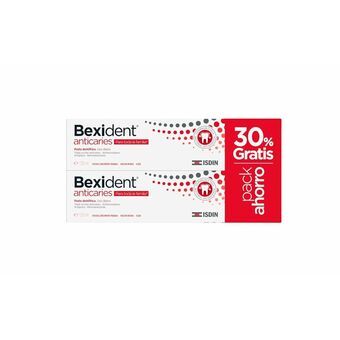 Tandpasta Anti-Cariës Bescherming Isdin Bexident 125 ml (2 Stuks)