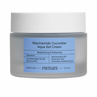 Vochtinbrengende Gel Meisani Niacinamide Cucumber Aqua 50 ml