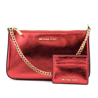 Handtas Dames Michael Kors 35H3GGZD6M-CRIMSON Rood 26 x 14 x 7 cm