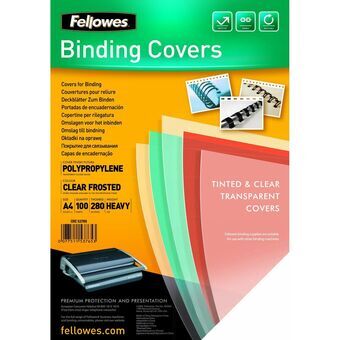 Bindkaften Fellowes Futura Transparant A4 Plastic (100 Stuks)