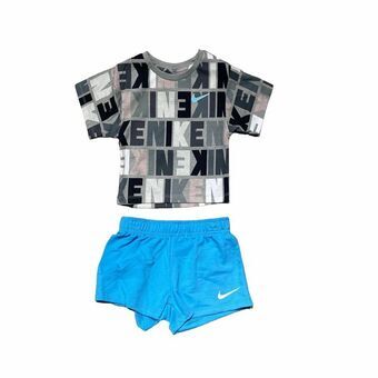 Sportoutfit voor kinderen Nike  Knit Short Blauw - 7 Jaar - 7 Jaar