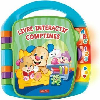 Babyspeeltje Fisher Price Interactive Book Nursery Rhymes Puppy (FR) Plastic