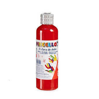 Finger Painting 200 ml Rood (12 Stuks)