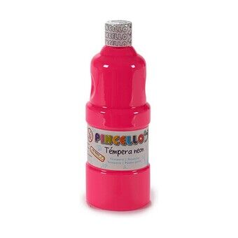 Tempera Neon Roze 400 ml (6 Stuks)