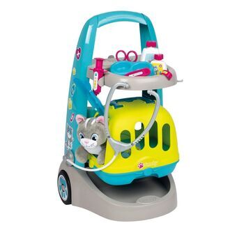 Speelgoed Dokterstas met Accessoires Smoby VETERINARY TROLLEY