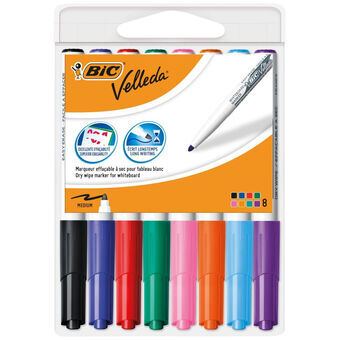 Whiteboard-marker Bic 503844 Multicolour 8 Onderdelen