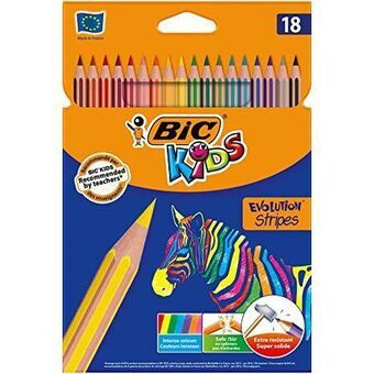 Kleurpotloden Bic 9505241 Multicolour 18 Onderdelen