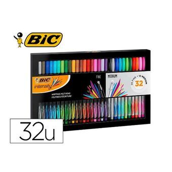 Set Viltstiften Bic 999444 32 Onderdelen