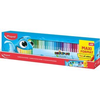 Set Viltstiften Maped 845727 (48 Onderdelen)