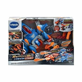 Transformeerbare Super Robot Vtech Switch & Go Dinos Combo: SUPER SPINO-DACTYL 2 IN 1 Dinosaurus