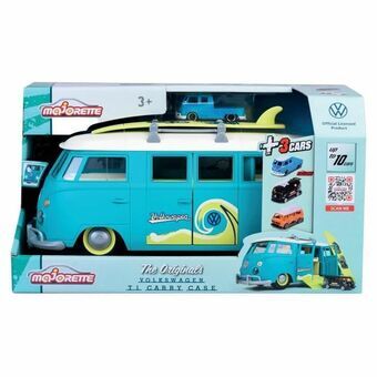 Voertuig Speelset Majorette Volkswagen T1 Carry Case Blauw