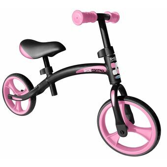 Kinderfiets SKIDS CONTROL   Zonder pedalen Zwart Roze