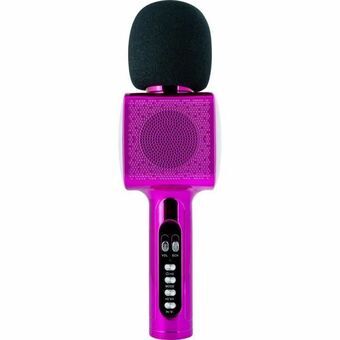 Karaokemicrofoon BigBen Party PARTYBTMIC2PK Fuchsia