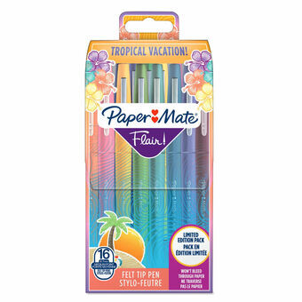 Set Viltstiften Paper Mate 2061396 Multicolour (16 Onderdelen)