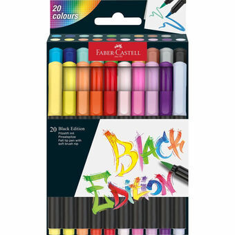 Set Viltstiften Faber-Castell 116452 Multicolour (20 Onderdelen)