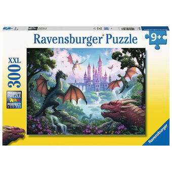 Puzzel Ravensburger 13356 The Dragon\'s Wrath XXL 300 Onderdelen