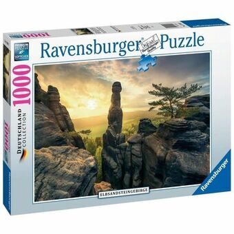 Puzzel Ravensburger 17093 Monolith Elbe Sandstone Mountains 1000 Onderdelen