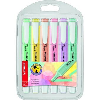 Fluorescerende Markeerstift Set Stabilo 275/6-08 (4 Onderdelen)