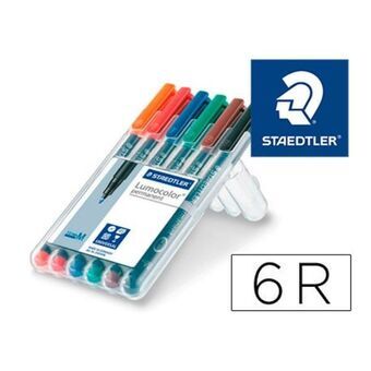 Wereldkaart om te Krassen Staedtler 317 WP6