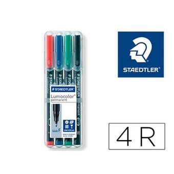 Wereldkaart om te Krassen Staedtler 318 WP4 (4 Stuks)