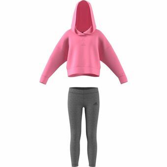 Sportoutfit voor kinderen Adidas Fleece Licht Roze - 6-7 jaar - 6-7 jaar