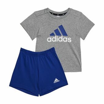 Sportsoutfit voor baby Adidas Essentials Organic Grijs - 12-18 Maanden - 12-18 Maanden