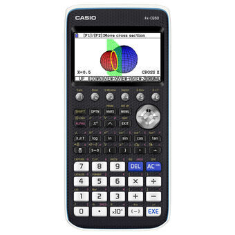 Wetenschappelijke rekenmachine Casio FX-CG50 Wit Zwart