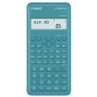 Wetenschappelijke rekenmachine Casio FX-220PLUS-2-W Blauw