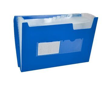 Organiser Map Liderpapel FU12 Blauw A4