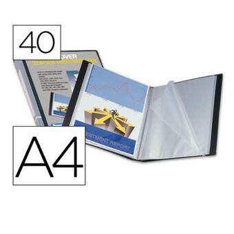 Documentenhouder Liderpapel CJ61 Zwart A4