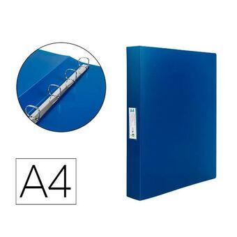 Ringmap Liderpapel CA60 A4 Blauw