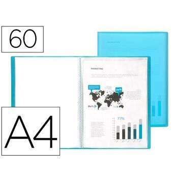 Map Liderpapel CJ29 Blauw A4 (12 Stuks)