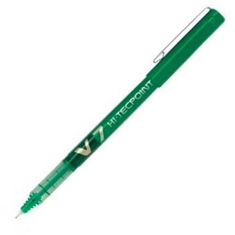 Liquid ink ballpoint pen Pilot Roller V-7 Groen 12 Stuks