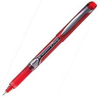 Liquid ink ballpoint pen Pilot Roller V-7 Grip 0,7 Rood 12 Stuks