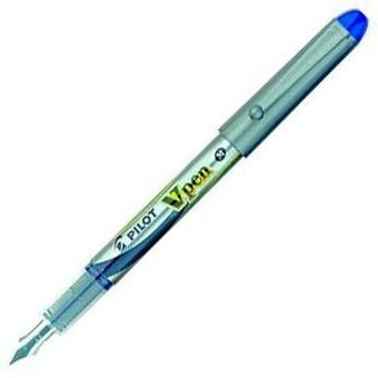 Kalligrafiepen Pilot V-Pen Wegwerpbaar Blauw