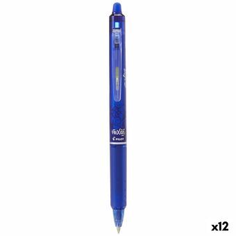 Boligrafo de tinta líquida Pilot Frixion Clicker Blauw 0,4 mm (12 Stuks)