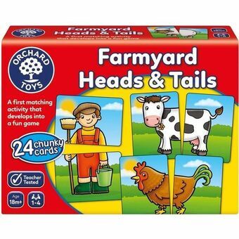 Educatief Spel Orchard Farmyard Heads & Tails (FR)