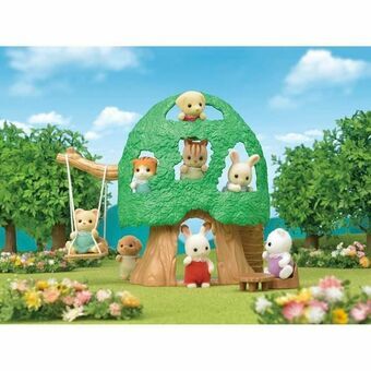 Actiefiguren Sylvanian Families The Hut and Baby Ecureuil Roux