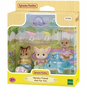 Accessoires voor poppenhuis Sylvanian Families 5749 Nursery Friends Pool Fun trio