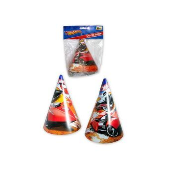 Set feestartikelen Hot Wheels 16 cm Hoeden/petten