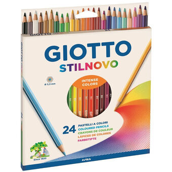 Kleurpotloden Giotto F256600 Multicolour 24 Onderdelen