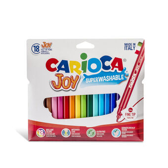 Set Viltstiften Carioca 40555 Multicolour (18 Onderdelen)